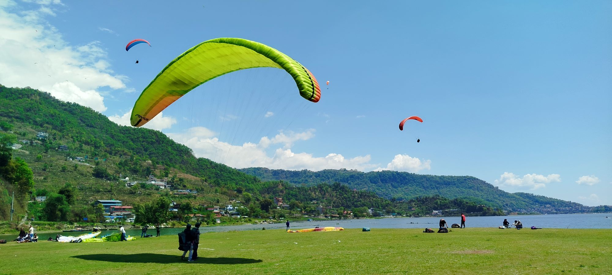 Paragliding in Pokhara
